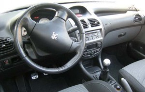 Panneau de commande clim Peugeot 206 CC 1.6 16V