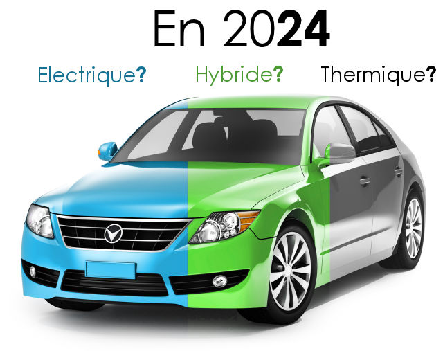 En 2024 : j'achète électrique, hybride ou thermique ?