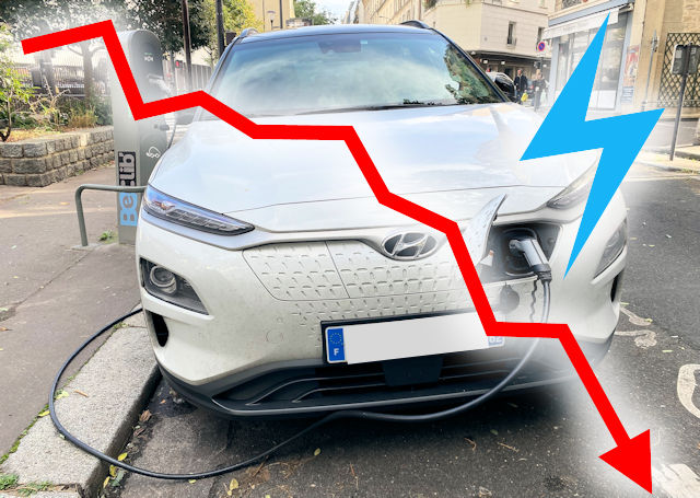 La voiture électrique est sur le déclin ?