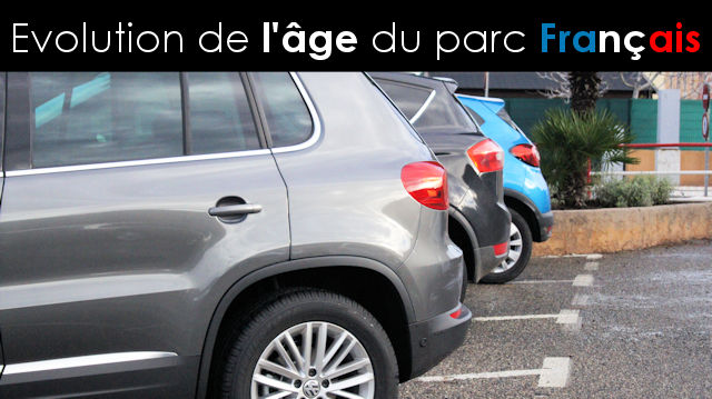 Age moyen du parc automobile français