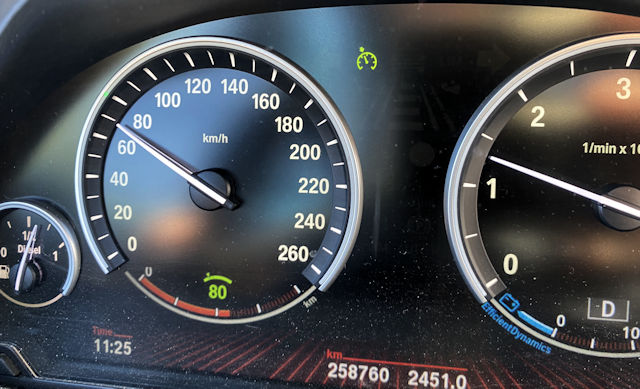 Un régulateur de vitesse adaptatif chez BMW