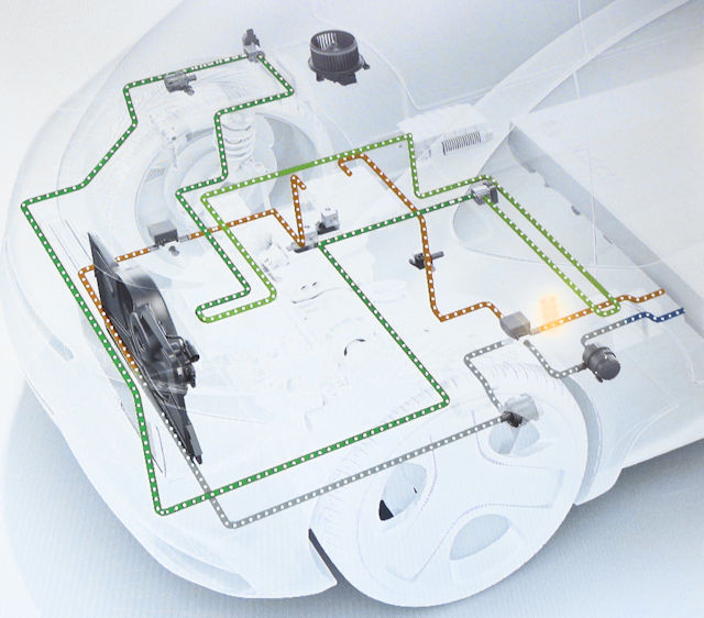 Pourquoi les voitures électriques ont une pompe à chaleur ?