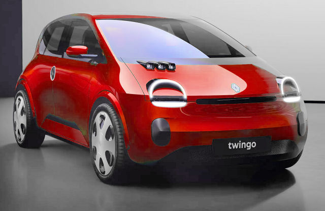 Renault Twingo Legend : de nouvelles photos du concept-car