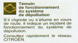 Voyant Moteur : signification